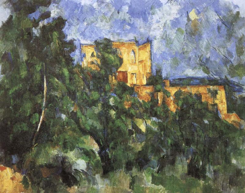 Paul Cezanne zwarte kasteel oil painting picture